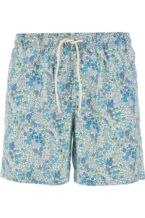 MC2 SAINT BARTH Bermuda mare in tessuto Liberty Uomo XL