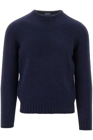 DRUMOHR Pullover girocollo in cotone Uomo 50