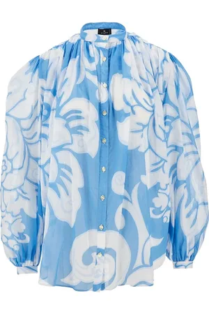 Etro Camicia in seta stampata