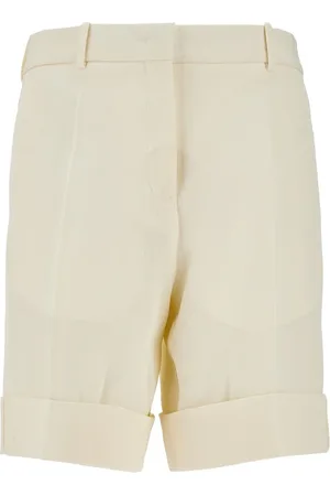 Jil Sander Bermuda in misto seta