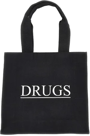 IDEA Tote bag in tela con stampa Uomo Unica