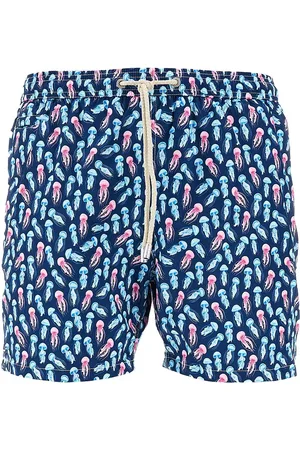 MC2 SAINT BARTH Bermuda mare con stampa Jellyfish Uomo L