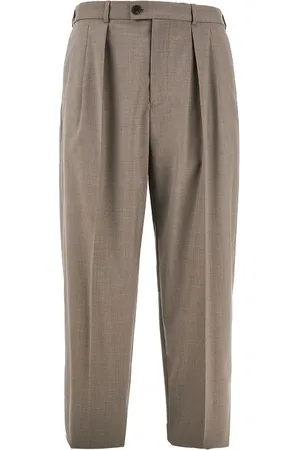 Emporio Armani Pantalone con pince in lana Uomo 52