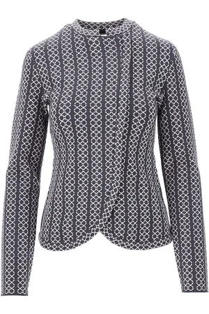 Emporio Armani Giacca in maglia jacquard