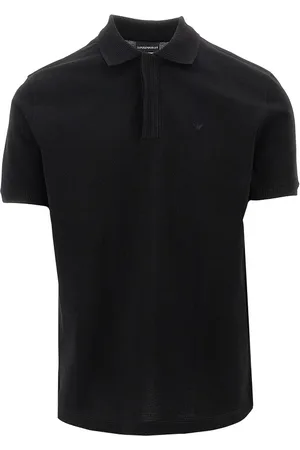 Emporio Armani Polo in piquet con ricamo Eagle Uomo L