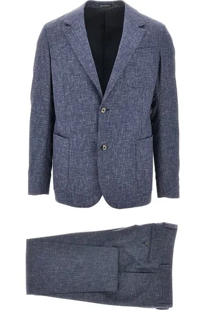 Emporio Armani Abito R LINE in lana mélange Uomo 48