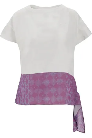 Emporio Armani T-shirt con dettaglio foulard