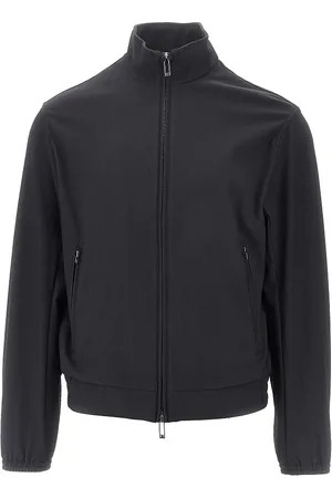 Emporio Armani Blouson full-zip in nylon stretch Uomo 52