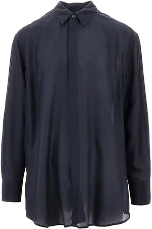 Emporio Armani Camicia in misto seta Uomo L