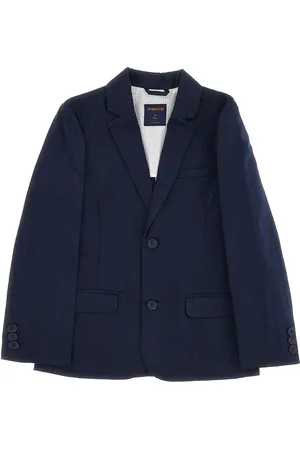 Mayoral Giacca monopetto in cotone e lino Bambino 6Y