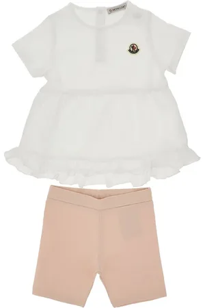Moncler Completino due pezzi in jersey stretch Bambino 3-6M