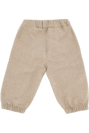 Il gufo Pantalone in flanella Bambino 9M