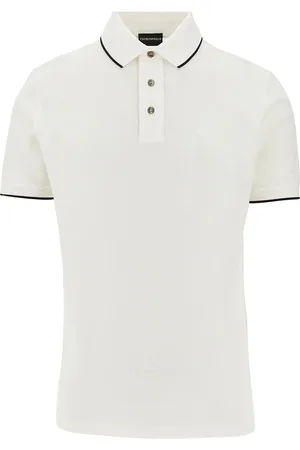 Emporio Armani Polo in piquet con ricamo Eagle Uomo XXL