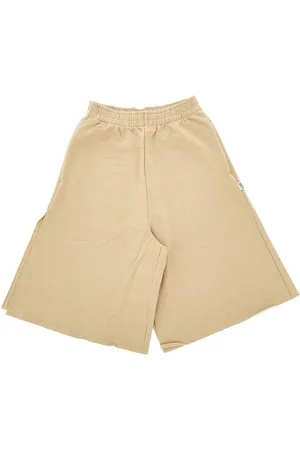 MM6 Pantalone cropped ampio in felpa Bambino 8Y