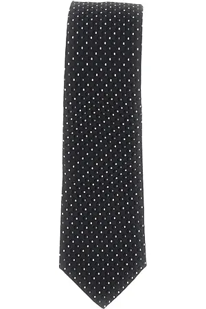 Emporio Armani Cravatta in twill di seta con motivo jacquard Uomo Unica
