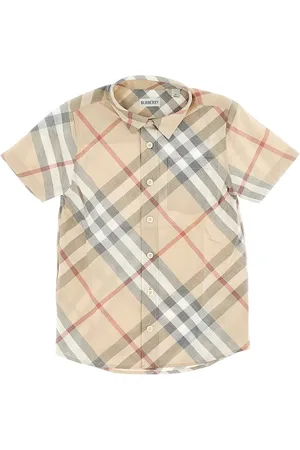 Burberry Camicia in cotone Check Bambino 8Y