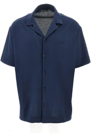 Emporio Armani Camicia Swimwear in cotone Uomo L