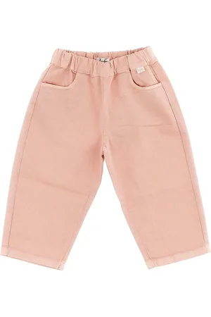 Il gufo Pantalone in twill di cotone stretch Bambino 12M