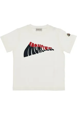 Moncler T-shirt a manica corta con stampa logo 