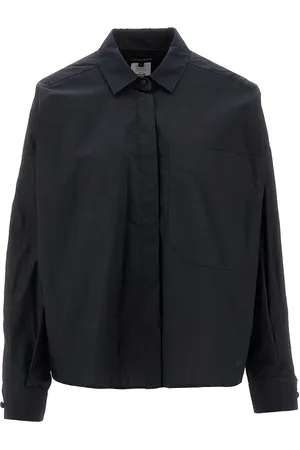 Emporio Armani Camicia in popeline con maxi tasca a toppa