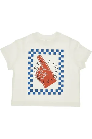 Stella McCartney T-shirt a manica corta con stampa Bambino 4Y