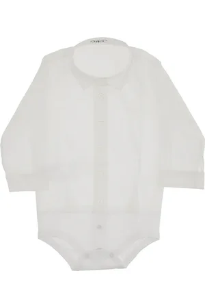 Il gufo Body camicia in cotone Bambino 9M