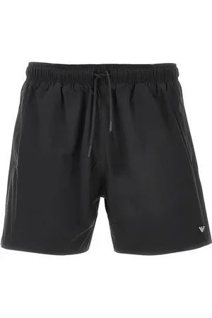 Emporio Armani Bermuda mare con logo Eagle ricamato Uomo L