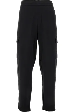 EA7 Pantalone cargo in felpa con inserti in mesh Uomo M
