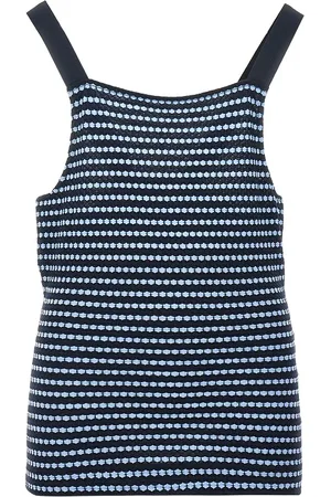 Emporio Armani Top in jersey effetto goffrato