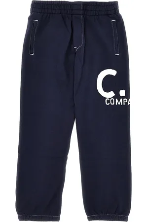 C.P. Company Joggers in french terry con stampa logo Bambino 10Y