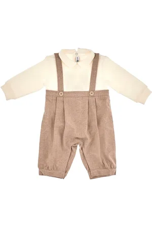 Il gufo Tutina in jersey e flanella Bambino 3M