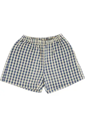 Konges Sløjd Shorts in seersucker di cotone organico Bambino 18M