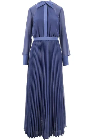 Emporio Armani Abito lungo in georgette
