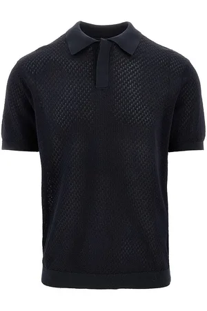 Emporio Armani Polo in maglia jacquard Uomo M