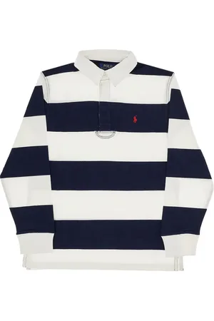 Ralph Lauren Polo in cotone a righe Bambino XL