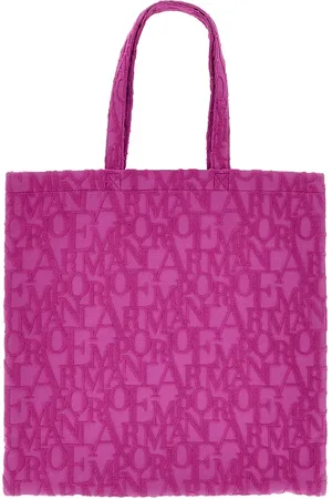 Emporio Armani Tote bag Beachwear in tessuto spugna jacquard