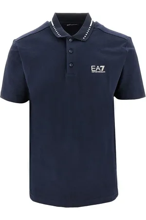EA7 Polo in piquet stretch Uomo M