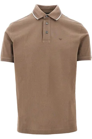 Emporio Armani Polo in piquet con ricamo Eagle Uomo XL