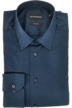 Emporio Armani Camicia in cotone elasticizzato Uomo 17