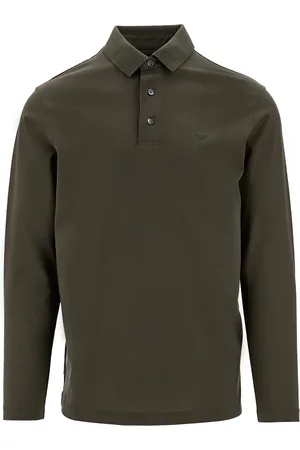 Emporio Armani Polo in jersey con logo Uomo S