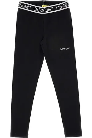 OFF-WHITE Leggings con fascia elastica logata Bambino 10Y
