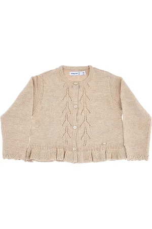 Mayoral Cardigan lurex con volant Bambino 24M