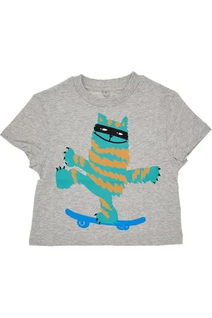 Stella McCartney T-shirt in cotone sostenibile con stampa Bambino 4Y