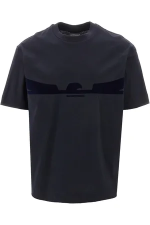 Emporio Armani T-shirt con logo floccato ASV Uomo M