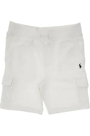 Ralph Lauren Bermuda cargo con logo ricamato Bambino S