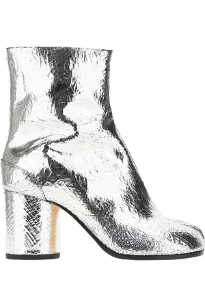 Maison Margiela Stivaletti Tabi in pelle broken mirror