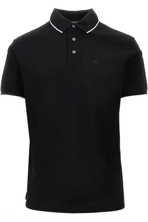 Emporio Armani Polo in piquet con ricamo Eagle Uomo XL