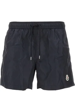 Moncler Bermuda mare con patch logo Uomo L
