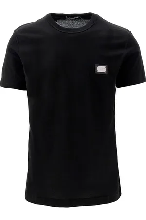 Dolce & Gabbana T-shirt con placca logo Uomo 56