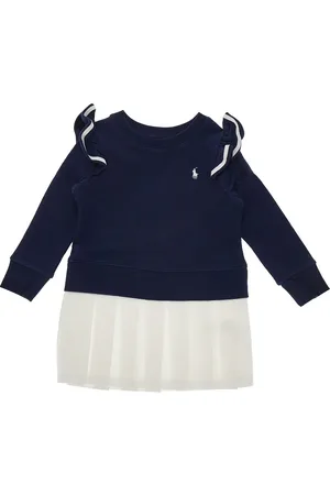 Ralph Lauren Mini abito in cotone Bambino 2Y